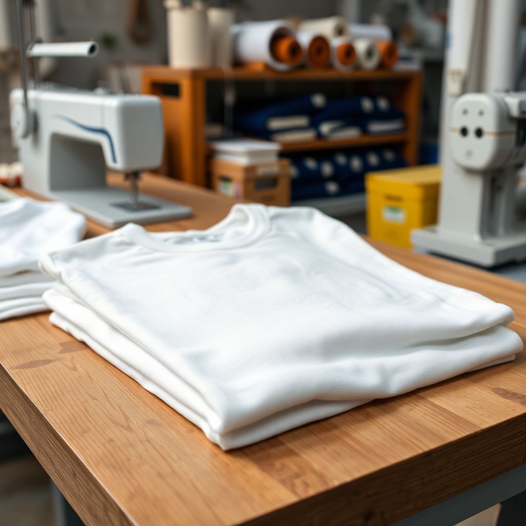 Playera Cuello Redondo Blanca