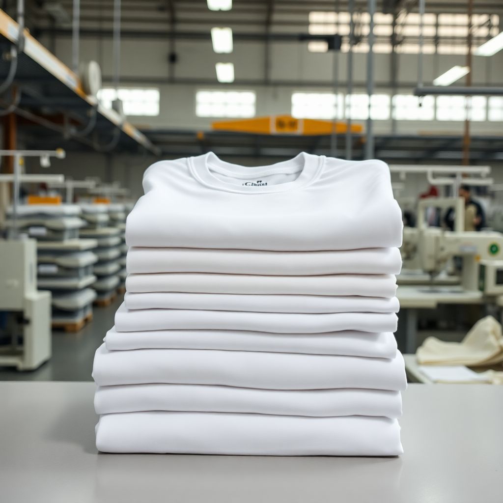 Playera Cuello Redondo Blanca