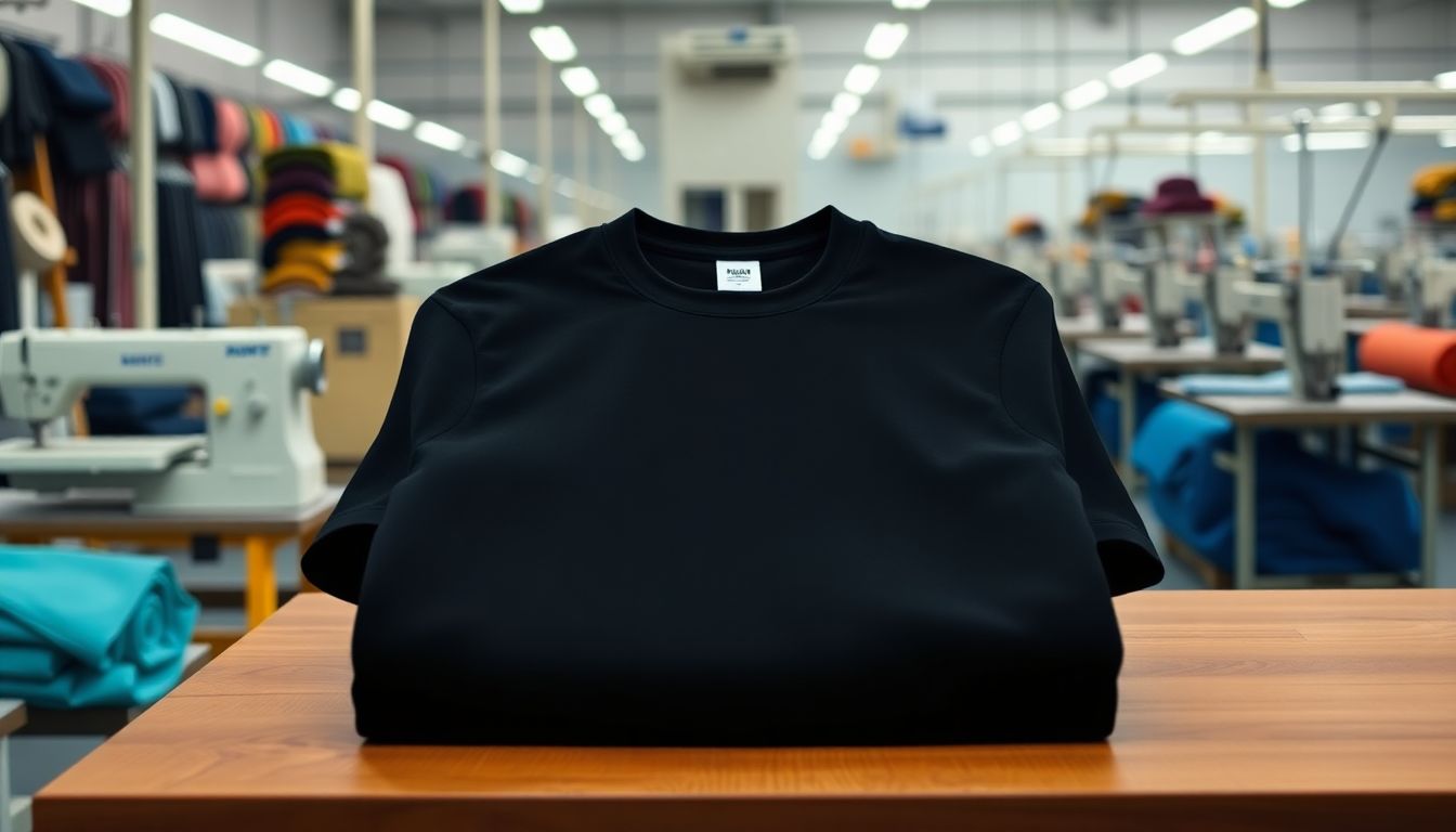 Playera Negro Cuello Redondo
